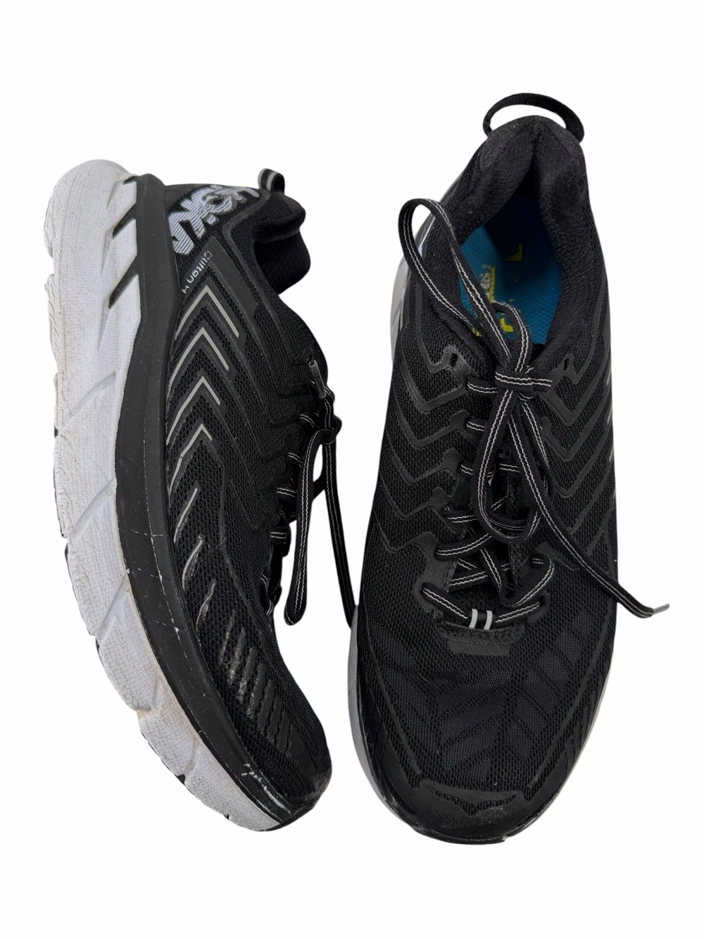 Hoka One One Clifton 4 Shoes Women Size 8 Black Running Sneakers‎ 1016724